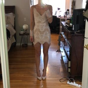 Lace dress size small